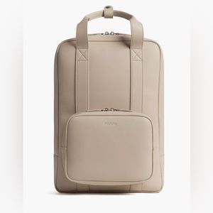 Monos Metro Backpack Vegan Leather Ivory
